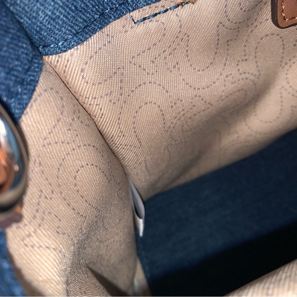 *NWT* True Religion Denim Mini Tote and Crossbody Strap - Picture 10 of 14